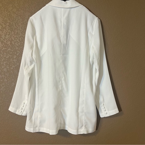 Womens Solid & Striped the beach blazer white size XS NWT - Picture 4 of 7